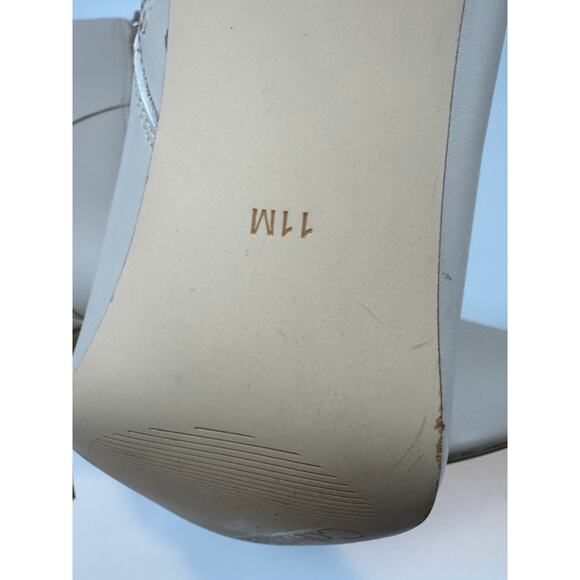 Calvin Klein Vivera Women’s Ivory Stiletto Heel Ankle Booties – Size 11M, New - Picture 7 of 11